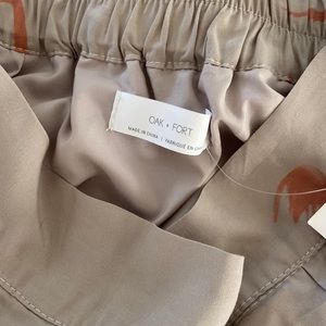 NWT Beautiful Oak + Fort maxi/midi skirt.